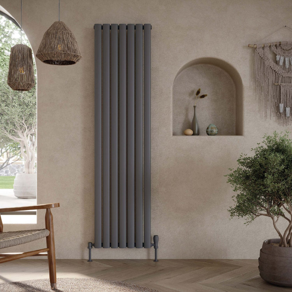 FR-770 - Forge Collection Amire Designer Radiator Single 600mm x 944mm Anthracite image