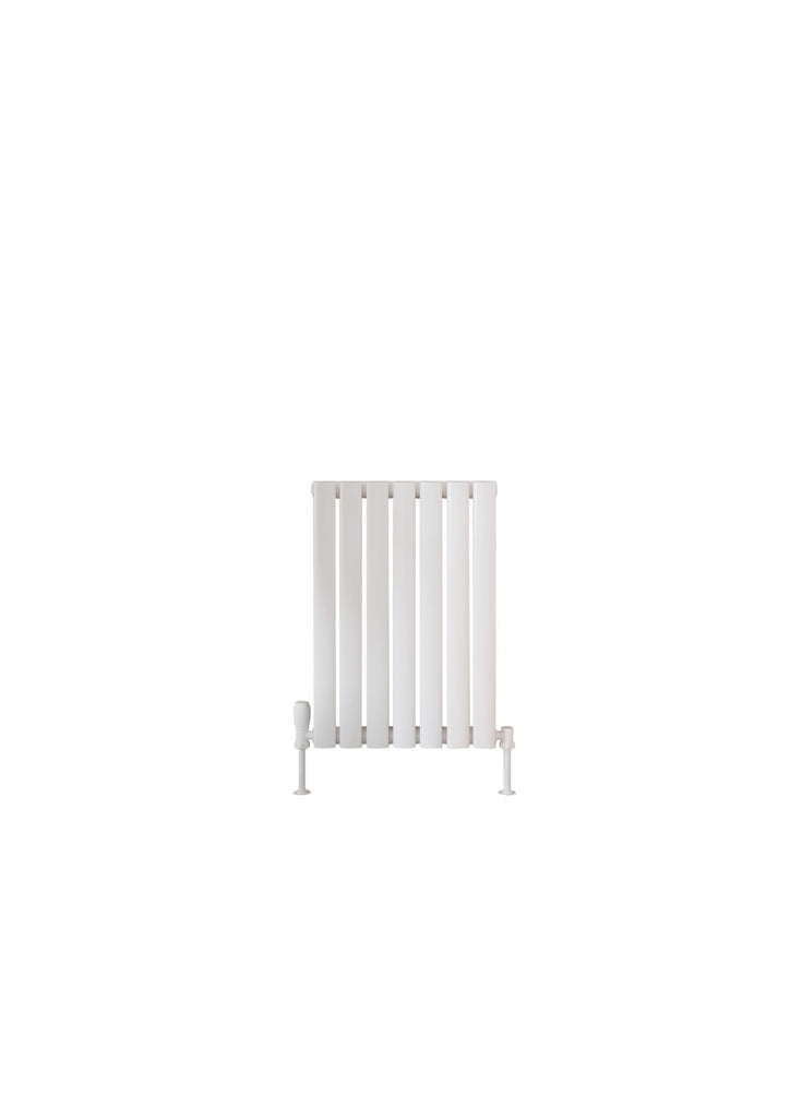 FR-904 - Forge Collection Amire Designer Radiator Single 600mm x 413mm White image