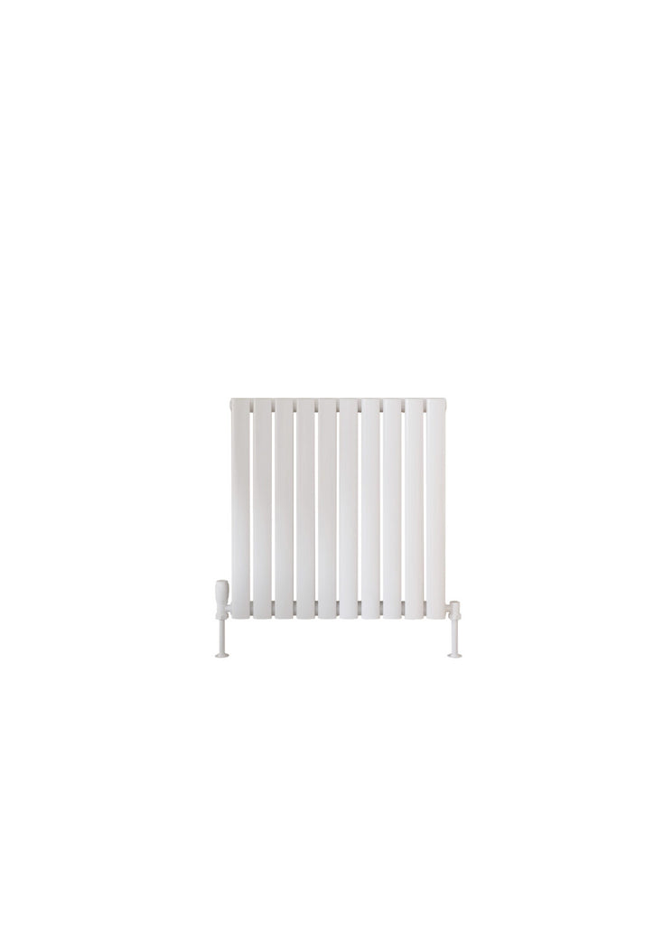 FR-877 - Forge Collection Amire Designer Radiator Single 600mm x 590mm White image