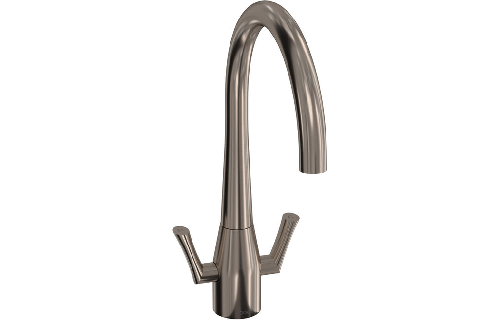 AT1170 - Abode Fluid Monobloc Mixer Tap - Brushed Nickel image