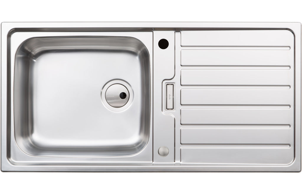 AW5112 - Abode Neron 1B & Drainer Inset Sink - St/Steel image