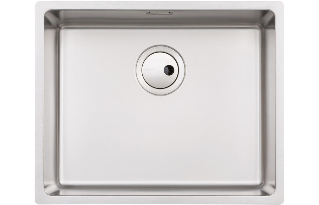 AW5122 - Abode Matrix R15 1B 500mm Undermount/Inset Sink - St/Steel image