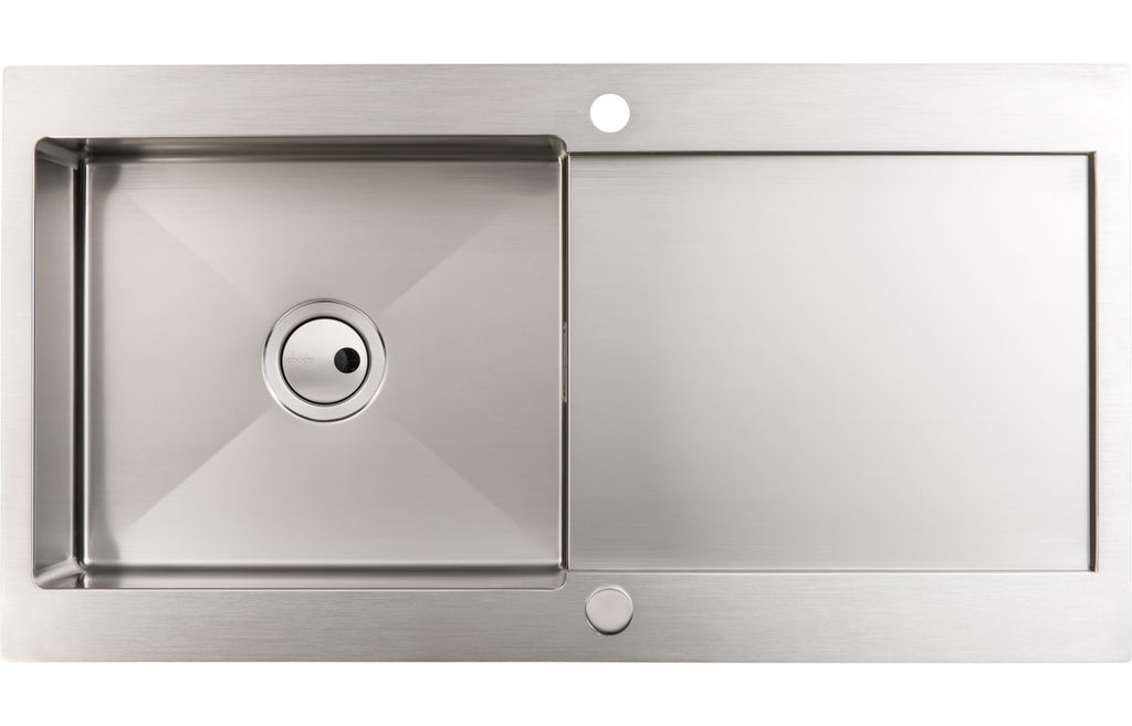 AW5136 - Abode Verve 1B & Drainer Inset Sink - St/Steel image