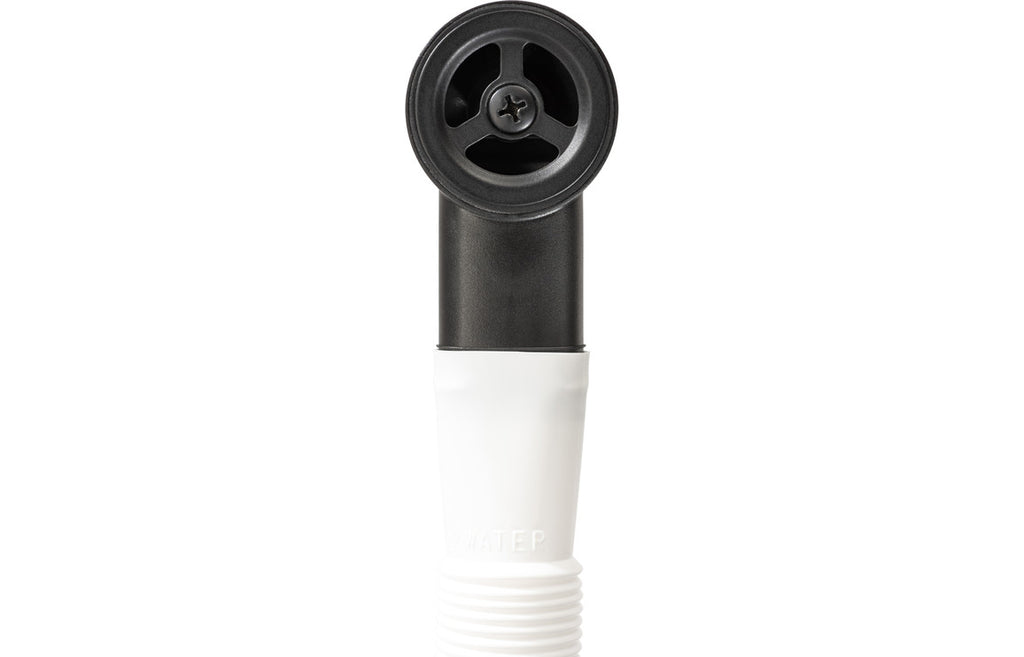 AX1138 - Abode Round Overflow Pipework - Matt Black image