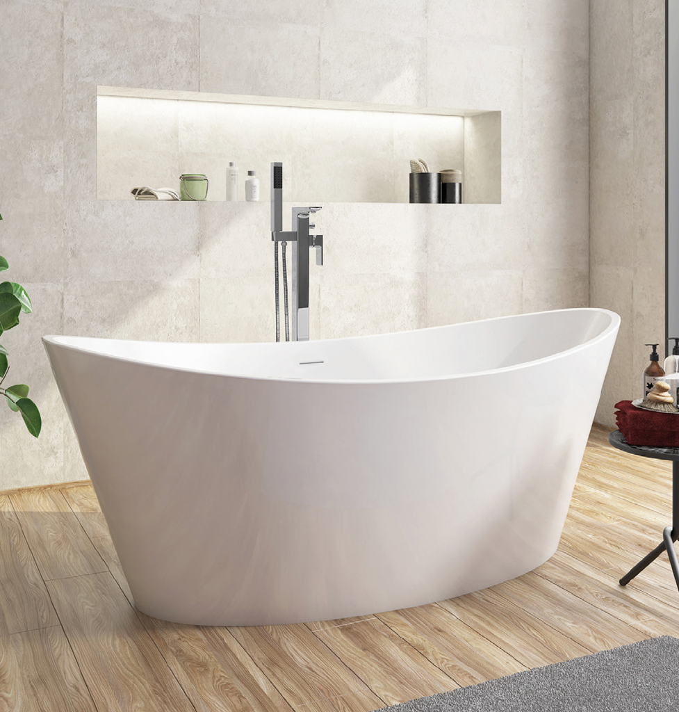 FR-1086 - Forge Collection Venica Bath In Acrylic White image