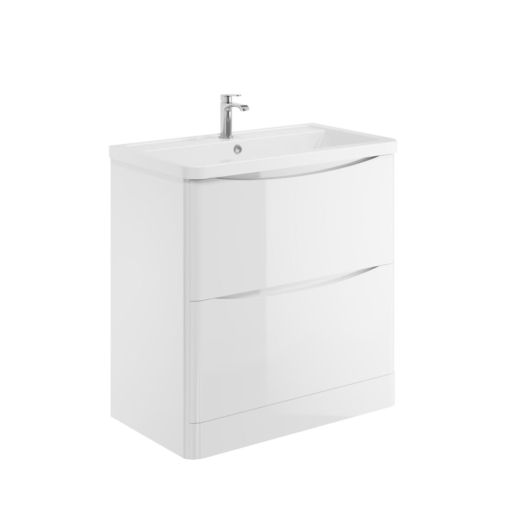 FR-1152 - Forge Collection Lerano 800 Floor Cab - Gloss White (Unit Only) image