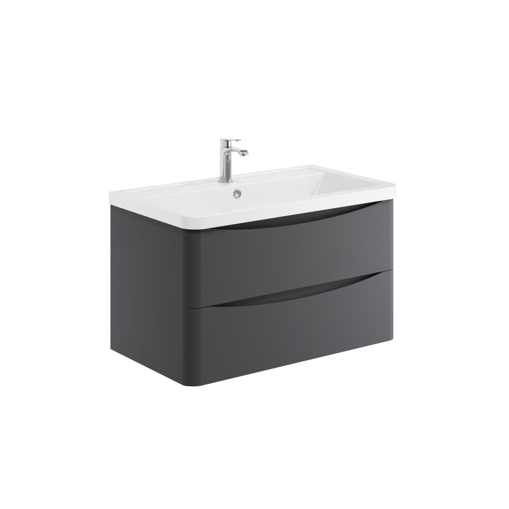 FR-1156 - Forge Collection Lerano 800 Wall Cab - Matt Grey (Unit Only) image