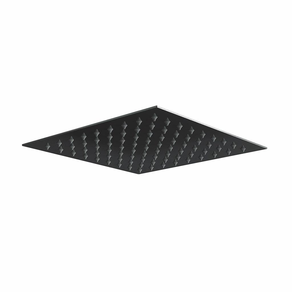 FR-439 - Forge Collection Black Square Stainless Shower Head 200mm image