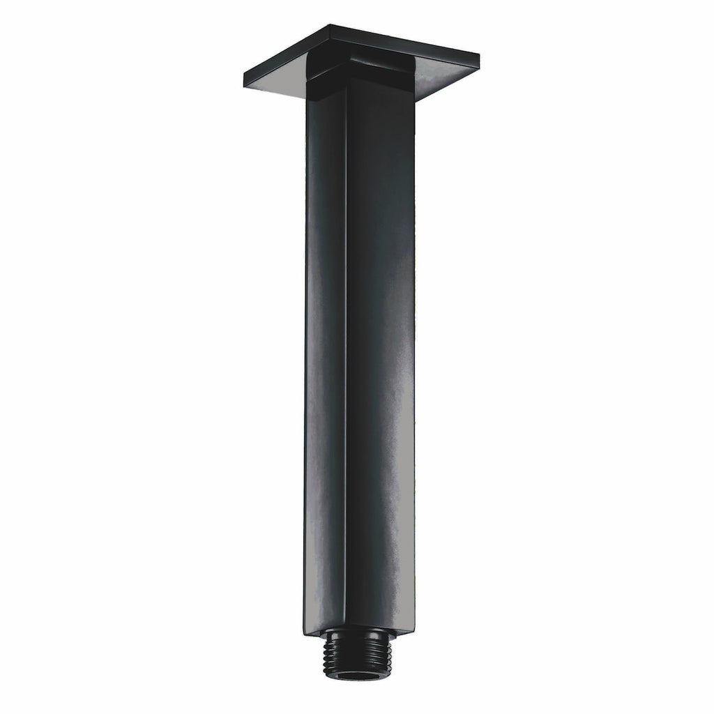 FR-441 - Forge Collection Black Square Shower Ceiling Arm image