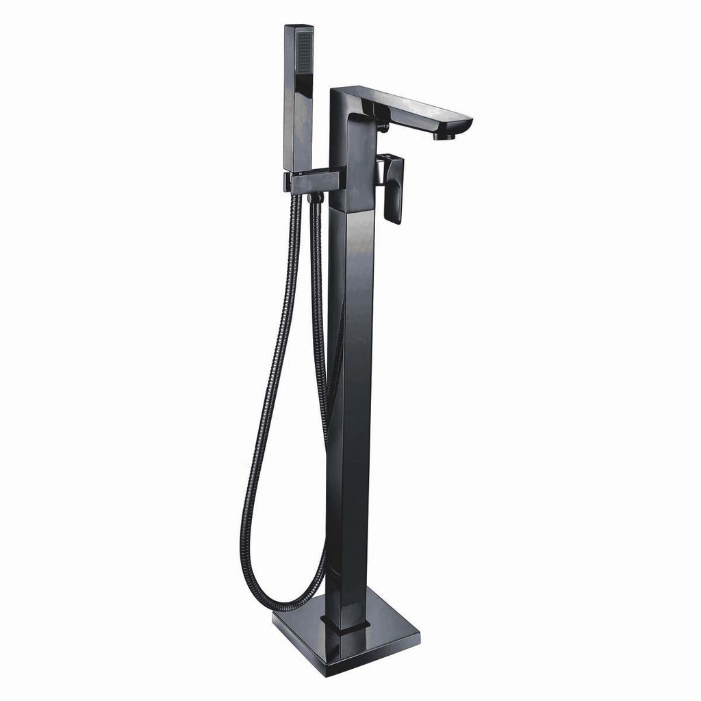 FR-447 - Forge Collection Pure Freestanding Bath Tap - Matt Black image