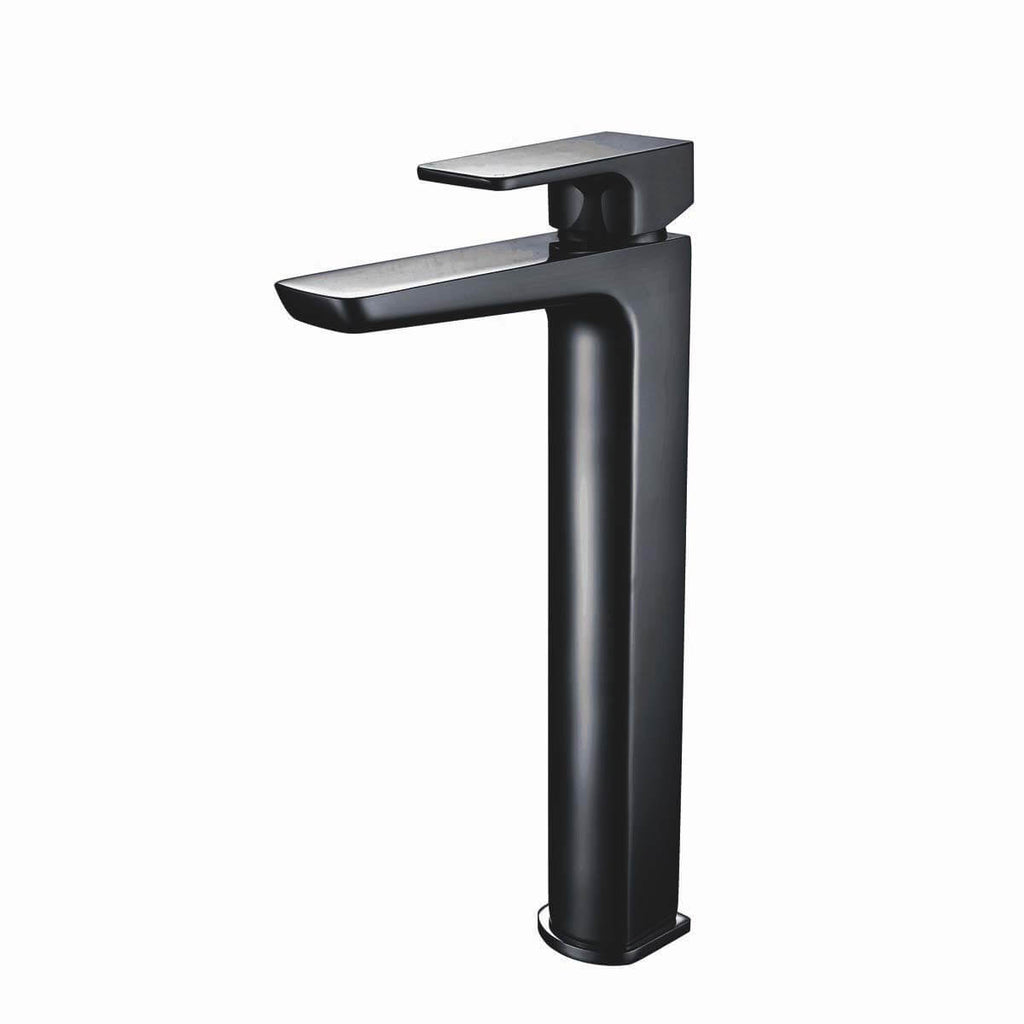FR-311 - Forge Collection Pure Wall Mounted Basin Mixer - Matt Black image