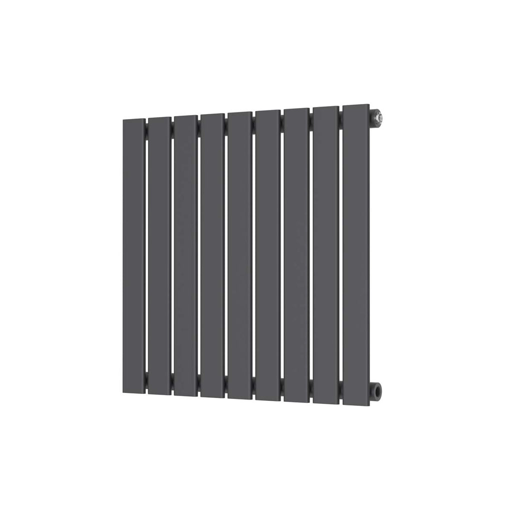 FR-845 - Forge Collection Spire Designer Radiator Single 600mm x 614mm Anthracite image