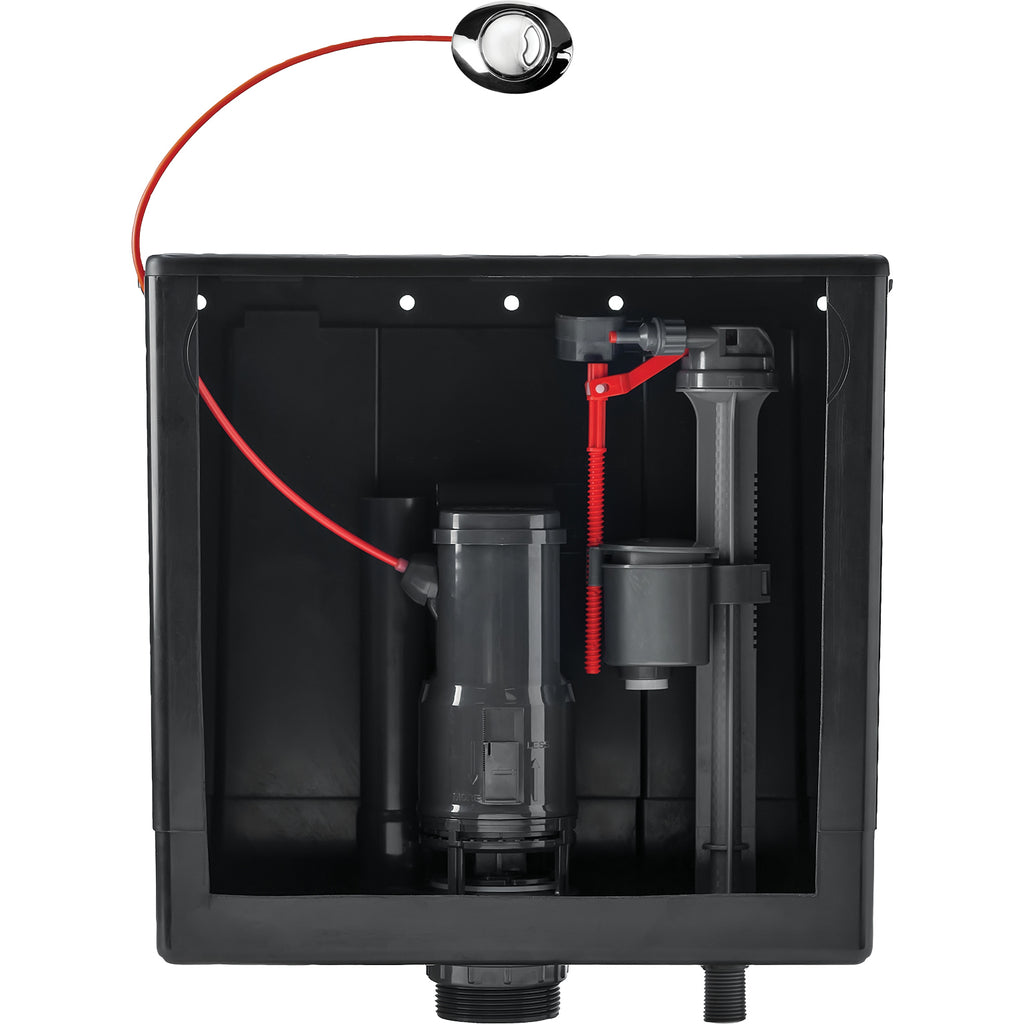 CDC71CP-AG - Wirquin Duo Compact Cistern - Bottom Entry image