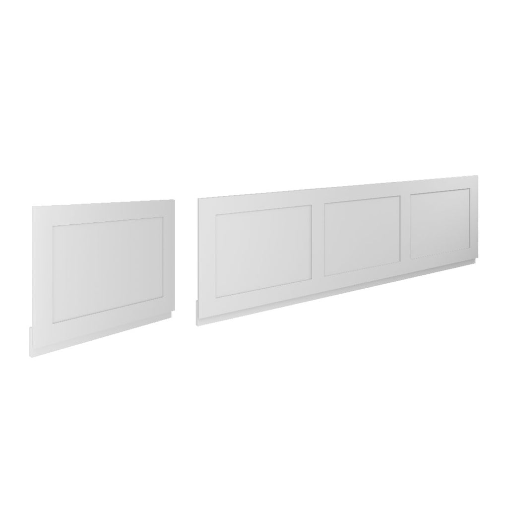 FR-1353 - Forge Collection Traditional 700 End Panel Chalk White image