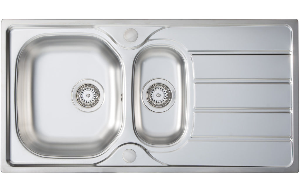 CPR026 - Prima 1.5B 965x500mm Inset Sink - St/Steel image