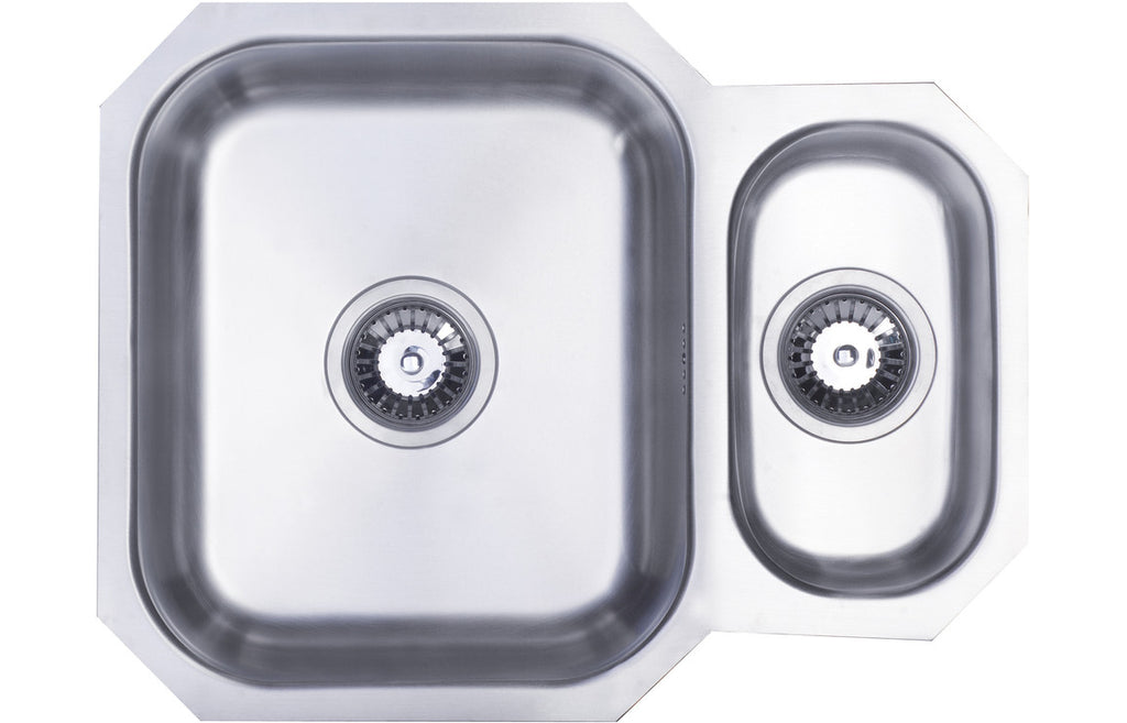 CPR506 - Prima 1.5B Undermount Reversible Sink - Polished Steel image