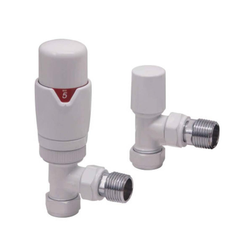 FR-647 - Forge Collection Designer Twin Pack TRV, White, Angled image