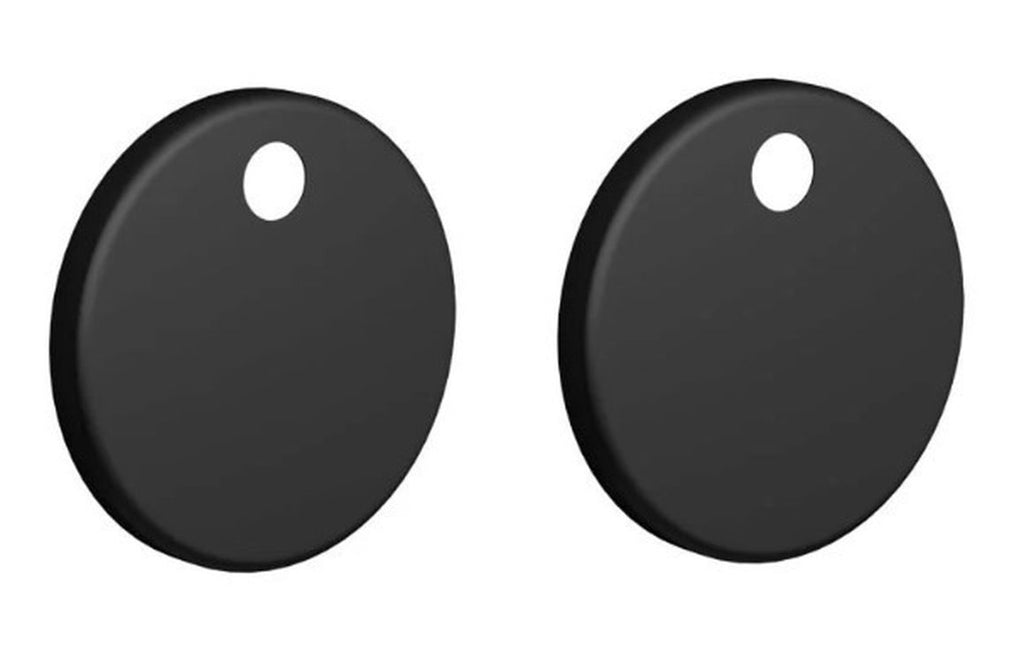HOTT106334 - Toilet Seat Cover Caps - Matt Black image