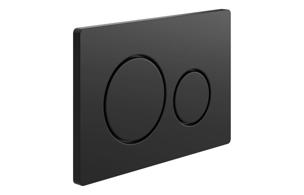 HOTT109020 - Round Push Button Flushplate - Black image