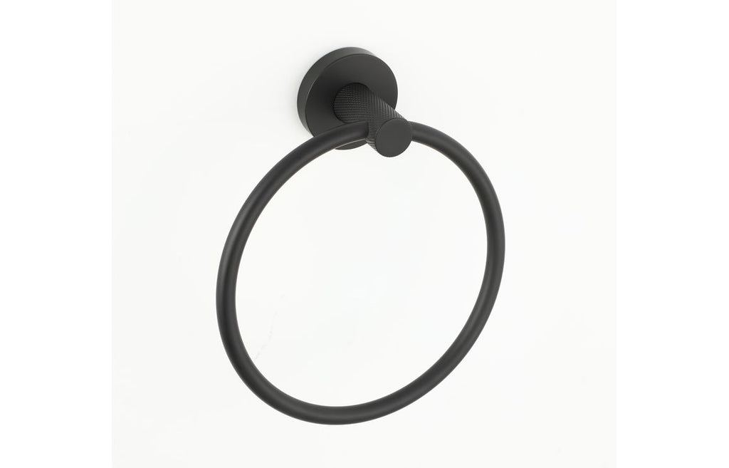 HOTT116324 - Bretta Towel Ring - Matt Black image