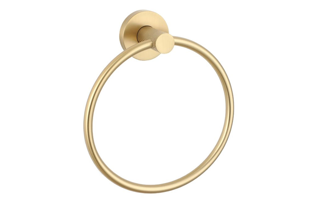 HOTT116325 - Bretta Towel Ring - Brushed Brass image