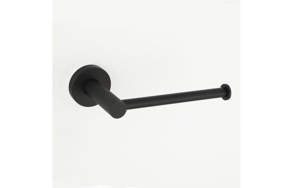 HOTT116336 - Bretta Toilet Roll Holder - Matt Black image
