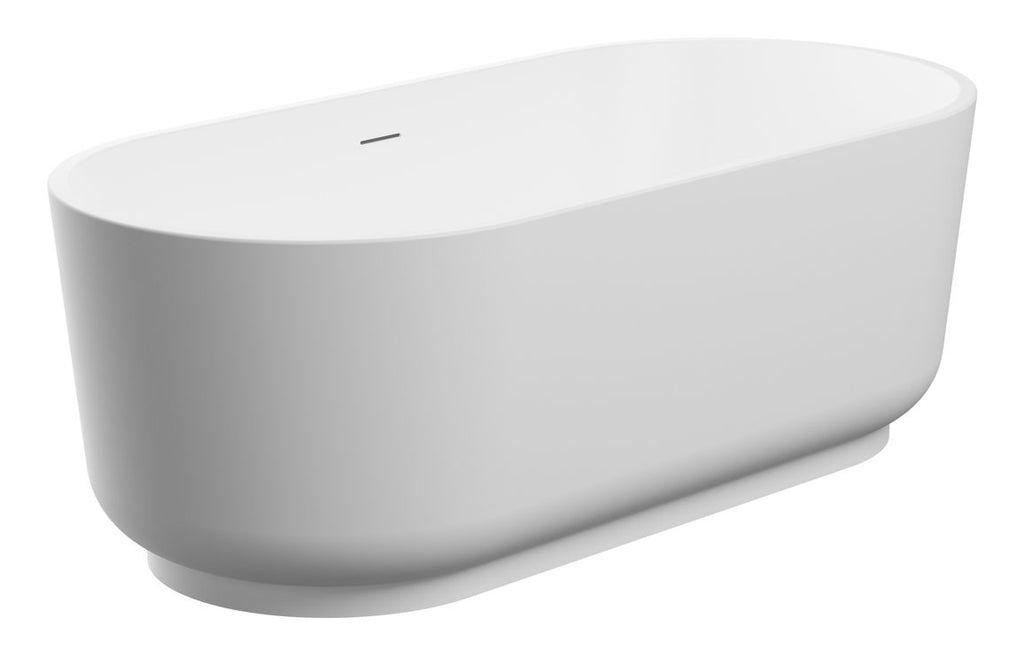 HOTT116169 - Crawford Freestanding 1685x800mm 0TH Bath - Matt White image