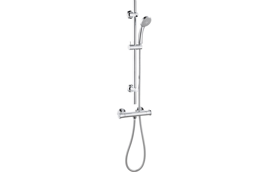 HOTT105827 - Erve Thermostatic Bar Mixer Shower - Chrome image