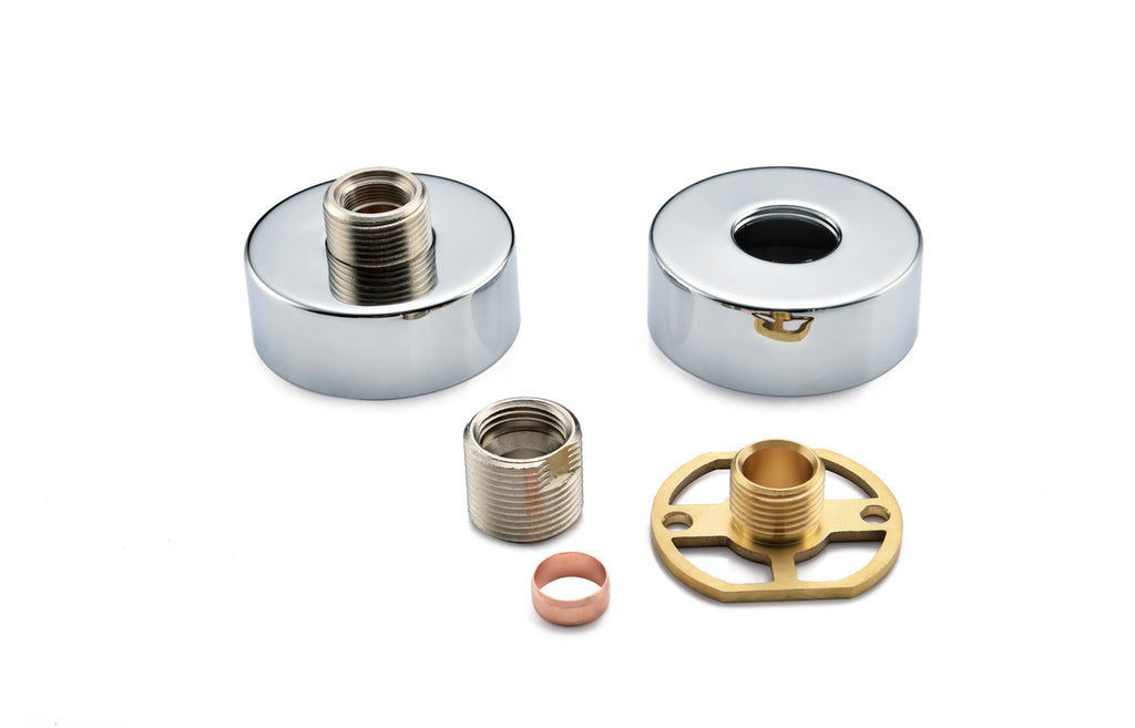 HOTT105877 - Exposed Shower Valve Fast Fitting Kit Round (Pair) image