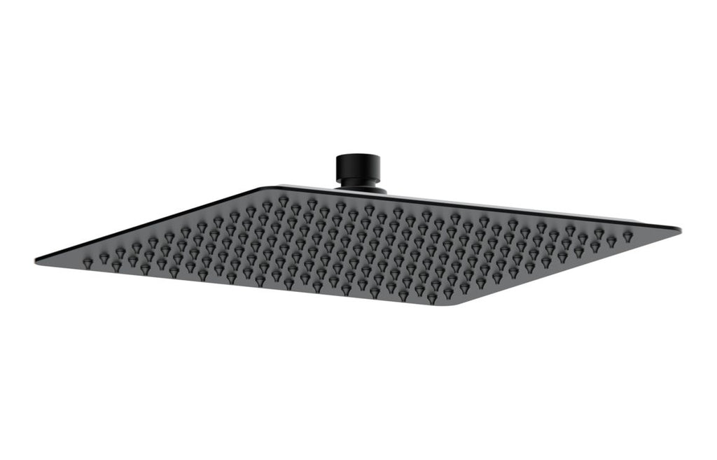 HOTT111406 - Cubica 250mm Square Ultraslim Showerhead - Matt Black image