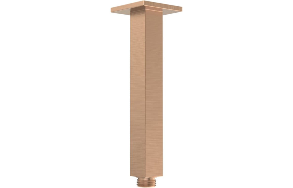 HOTT111568 - Cubica 180mm Square Ceiling Arm - Brushed Bronze image