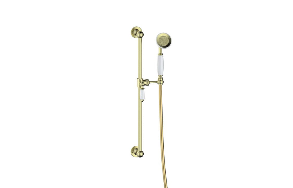 HOTT116272 - Jelsi Traditional Slide Rail - Brushed Brass image