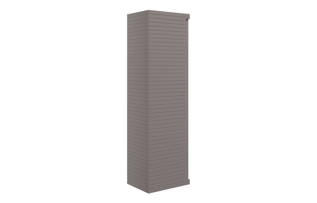 HOTT116031 - Laurie 350mm Wall Hung 1 Door Tall Unit - Matt Taupe image