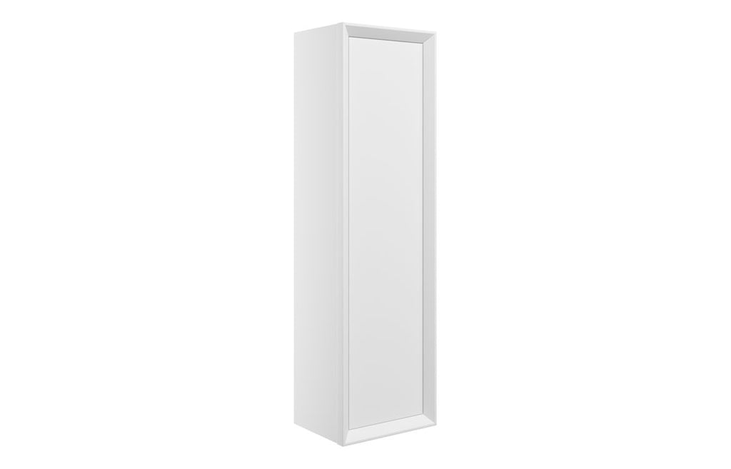 HOTT116161 - Stance 345mm Wall Hung 1 Door Tall Unit - Matt White image