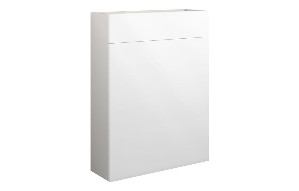 HOTT110416 - Elation 600mm Slim WC Unit - White Gloss (Grey Cab) image