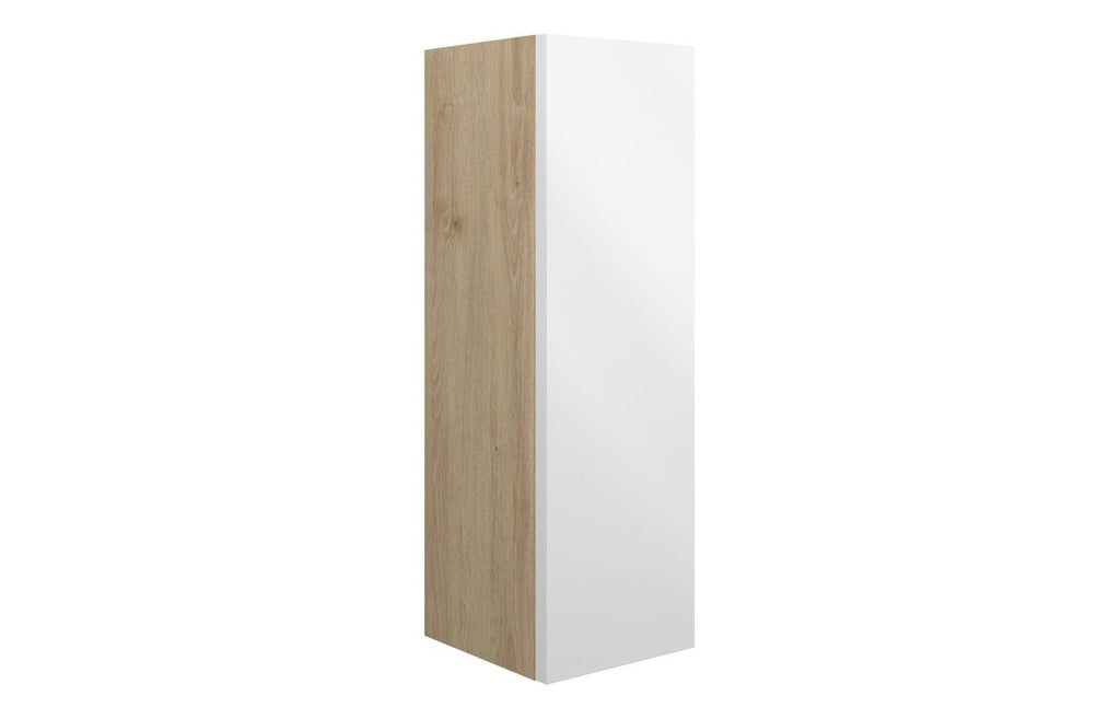 HOTT110381 - Elation 200mm Slim Base Unit - White Gloss (Oak Cab) image