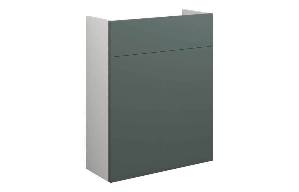 HOTT110753 - Elation 500mm Slim Basin Unit - Matt Green (Grey Cab) image