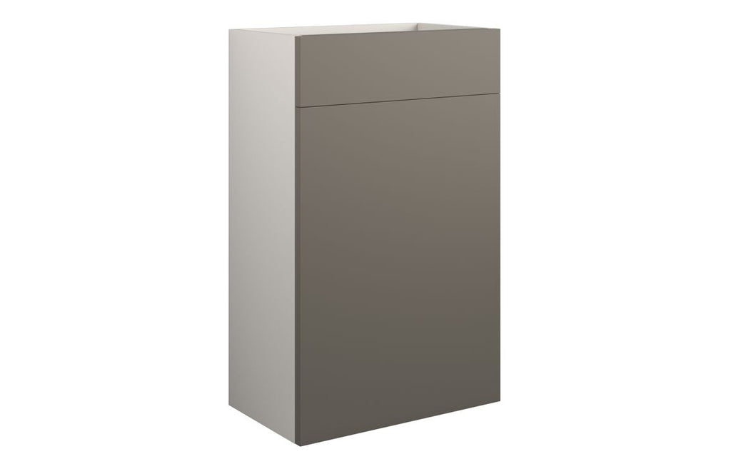 HOTT110200 - J Pull 500mm Standard WC Unit - Matt Stone (Grey Cab) image