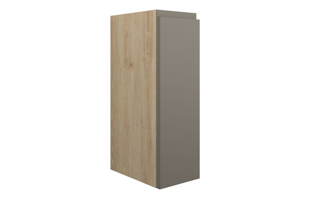 HOTT110171 - J Pull 200mm Standard Toilet Roll Unit - Matt Stone (Oak Cab) image