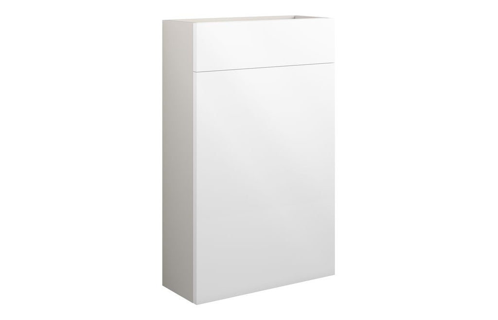 HOTT109984 - J Pull 500mm Slim WC Unit - White Gloss (Grey Cab) image