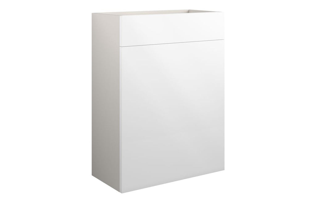 HOTT109993 - J Pull 600mm Standard WC Unit - White Gloss (Grey Cab) image