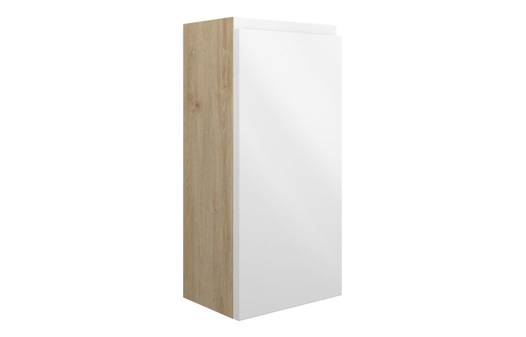 HOTT109961 - J Pull 300mm Slim Base Unit - White Gloss (Oak Cab) image
