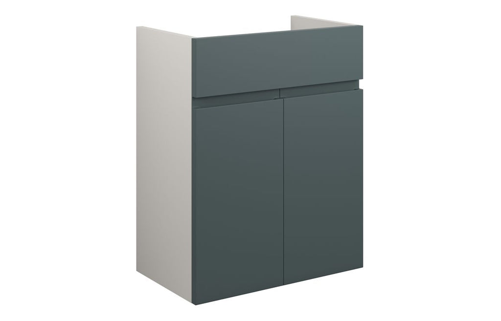 HOTT110259 - J Pull 500mm Standard Basin Unit - Matt Green Camo (Grey Cab) image
