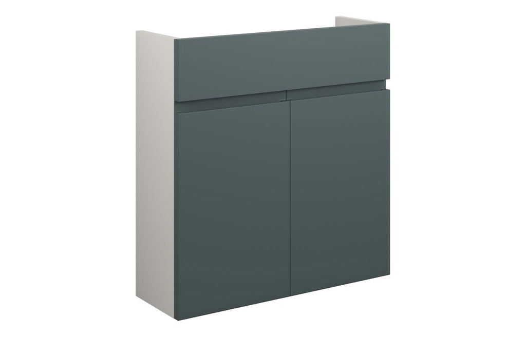 HOTT110262 - J Pull 600mm Slim Basin Unit - Matt Green Camo (Grey Cab) image