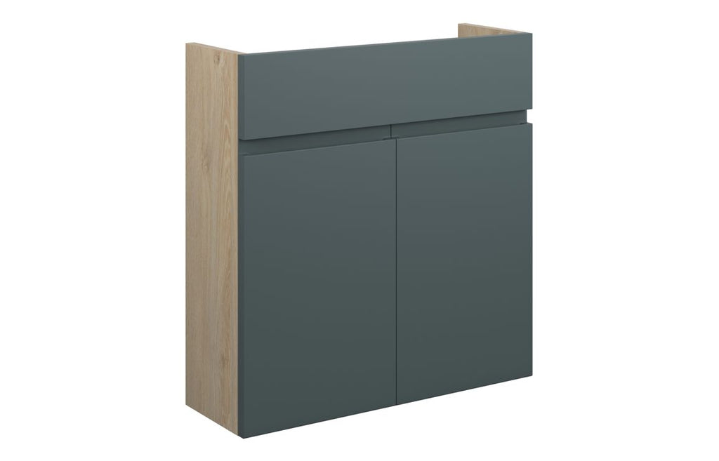 HOTT110263 - J Pull 600mm Slim Basin Unit - Matt Green Camo (Oak Cab) image