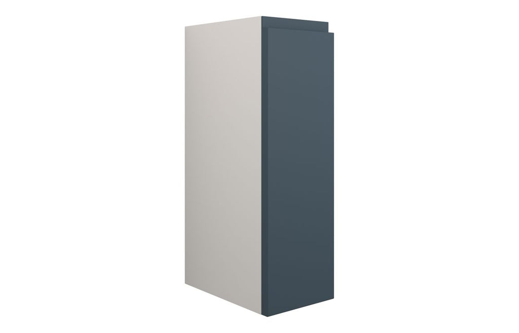 HOTT110312 - J Pull 200mm Standard Toilet Roll Unit - Matt Arley Blue (Grey Cab) image