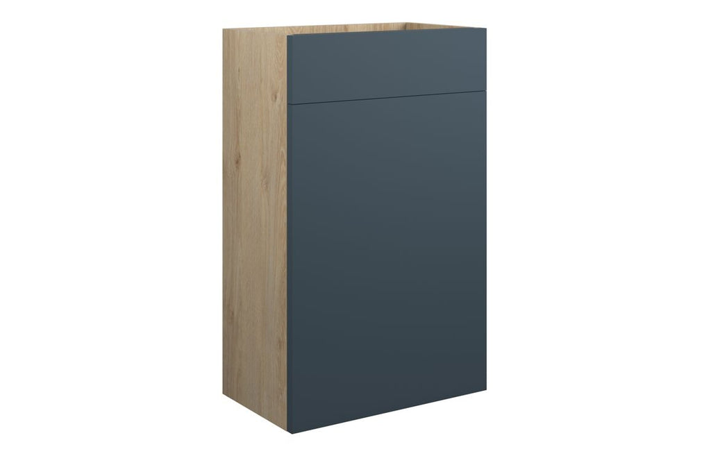 HOTT110343 - J Pull 500mm Standard WC Unit - Matt Arley Blue (Oak Cab) image