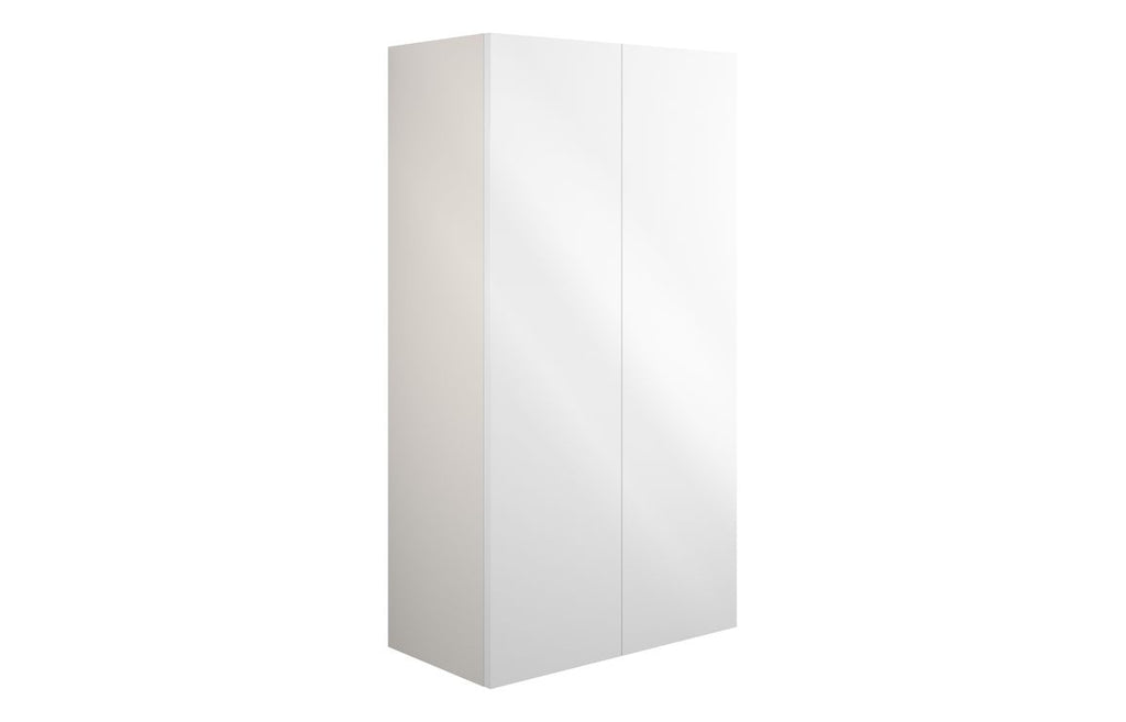 HOTT110425 - Elation 600mm Standard 2 Door Storage Unit - White Gloss (Grey Cab) image