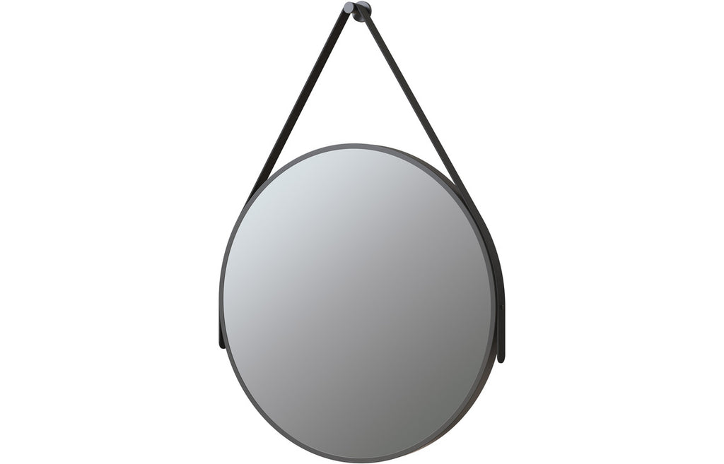 HOTT106271 - Xico 600mm Round Mirror - Matt Black image
