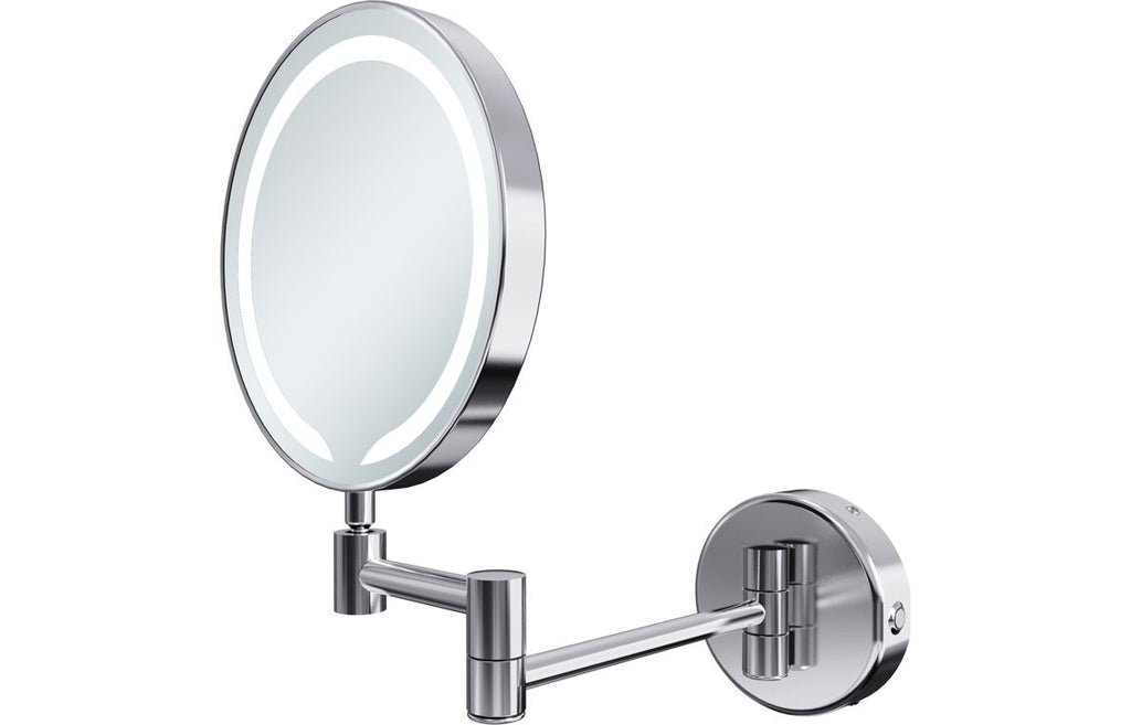 HOTT107587 - Breta Round LED Cosmetic Mirror - Chrome image